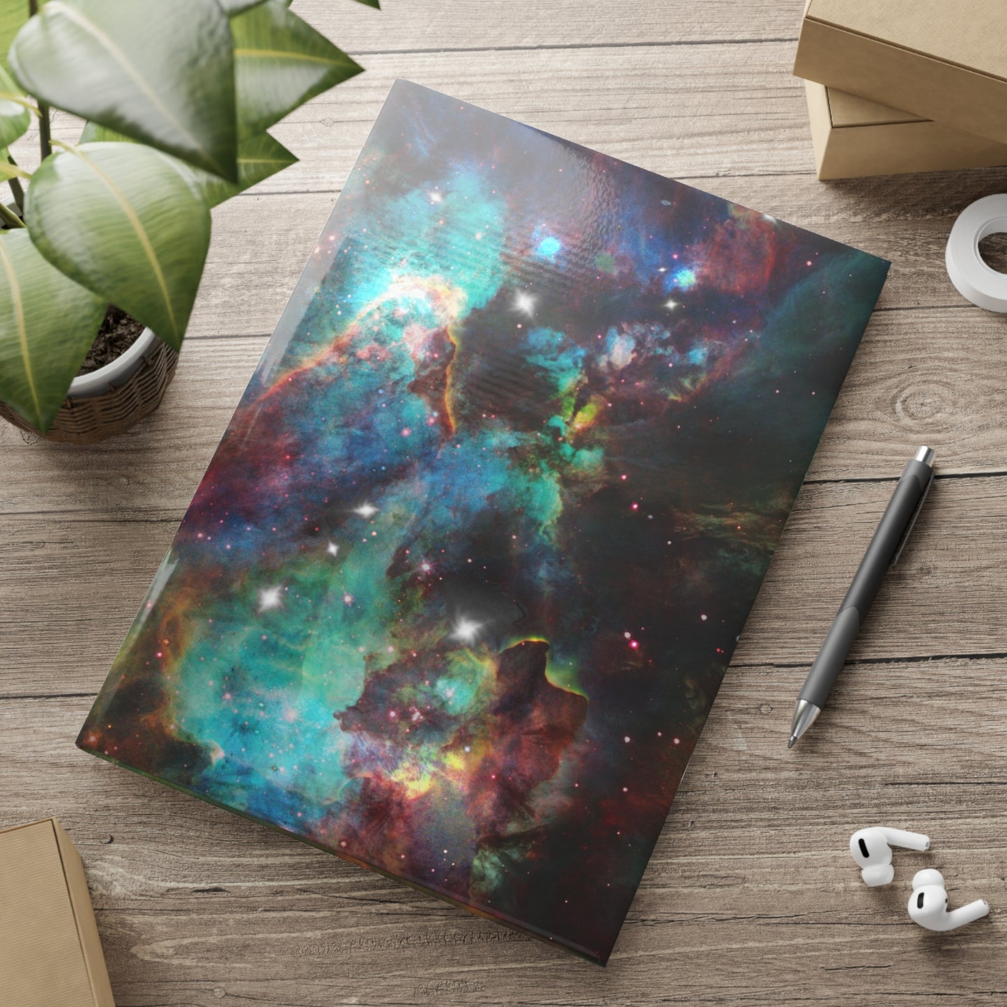 Notebook with Puffy Covers